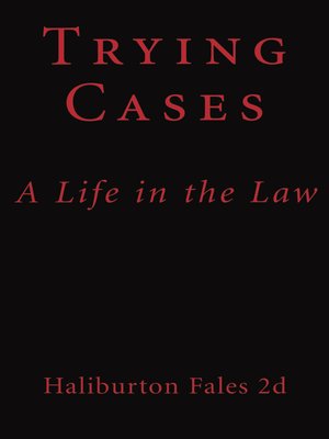 cover image of Trying Cases
